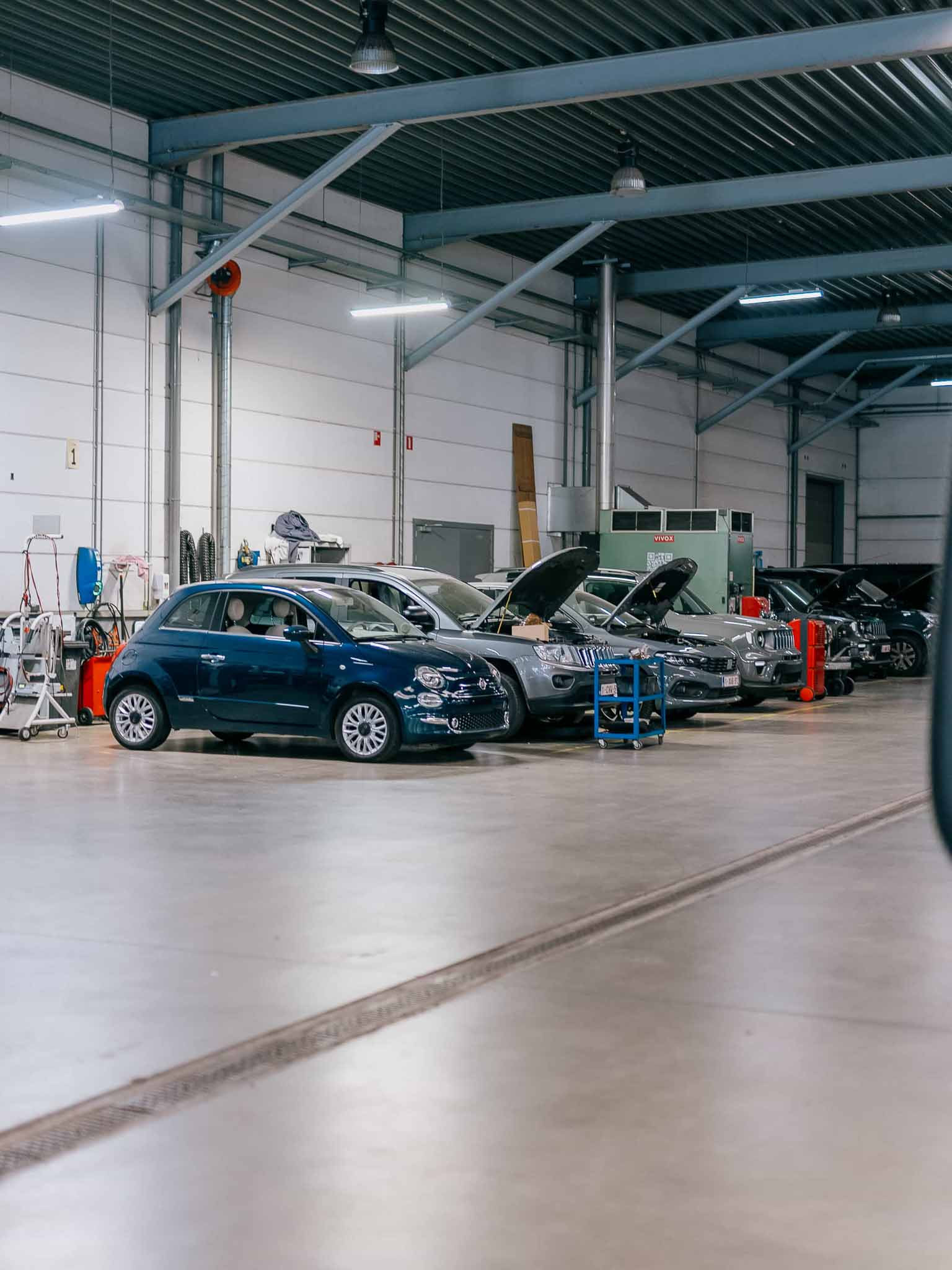 Wij werken enkel met originele onderdelen