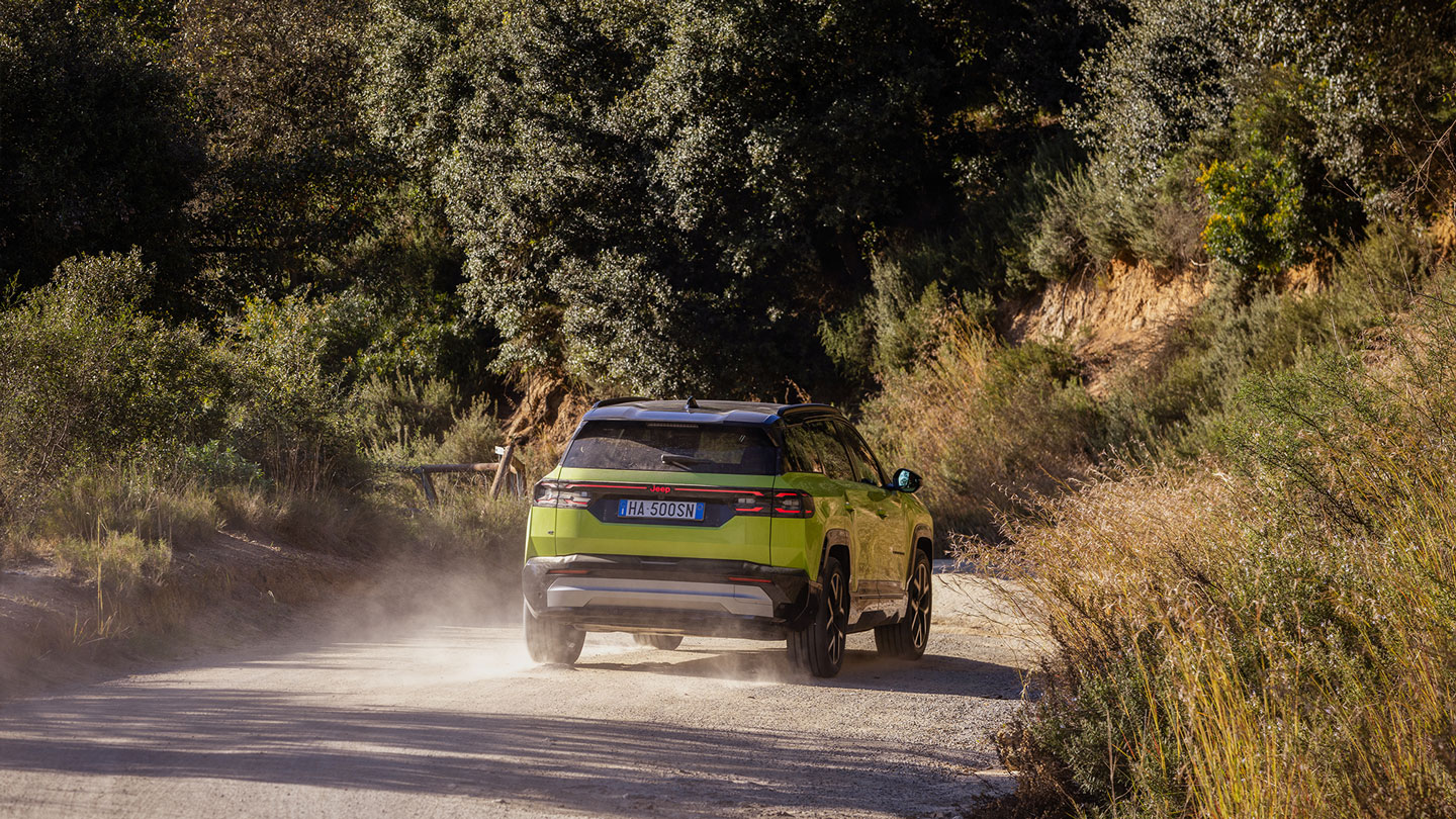 nieuwe jeep compass - capaciteiten